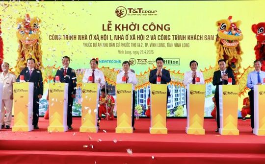 T&T Group khởi công xây dựng 2 công trình nhà ở xã hội tại Vĩnh Long
