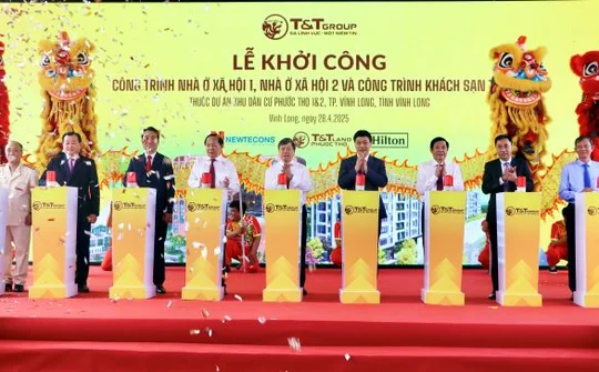 T&T Group khởi công xây dựng 2 công trình nhà ở xã hội tại Vĩnh Long