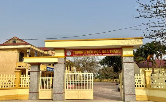 Trường tiểu học Nga Thắng: Diện mạo mới kiến tạo tương lai