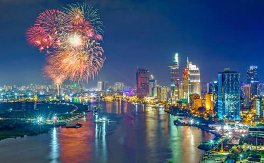 Tối 30/4, Thành phố mang tên Bác sẽ có 30 điểm bắn pháo hoa