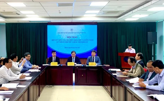 Nhiều ý kiến tâm huyết của các nhà khoa học gửi tới kỳ họp thứ 9 Quốc hội khóa XV