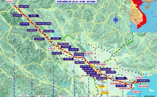Hướng đến khởi công đường sắt Lào Cai - Hà Nội - Hải Phòng vào 19/12/2025