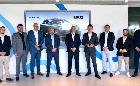 VinFast và LKQ Netherlands công bố hợp tác chiến lược