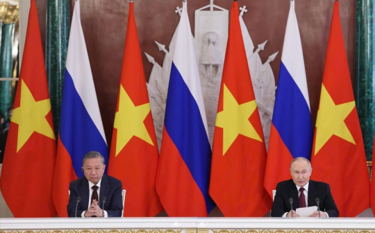 Tuyên bố chung Việt Nam - Nga trong giai đoạn hợp tác mới