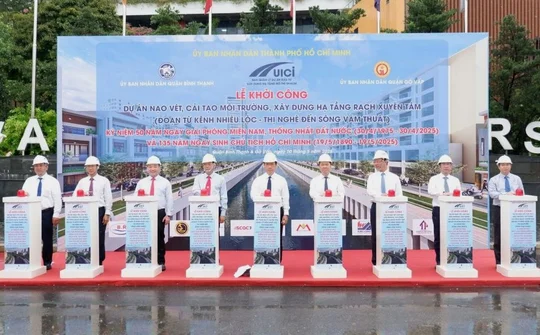 TPHCM: Khởi công dự án cải tạo rạch Xuyên Tâm sau 20 năm chờ đợi