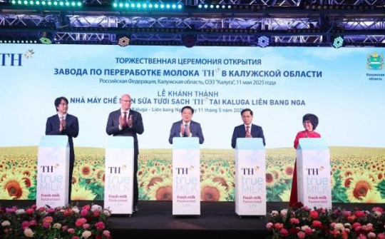 Dự án sữa TH tại Nga: 'Đất sẽ nở hoa và tình hữu nghị được củng cố'