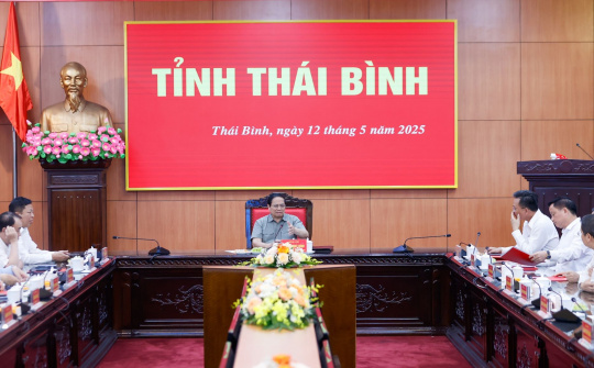 Thái Bình cần lấn biển để phát triển và làm ngay tuyến đường 10 làn xe sang Hưng Yên