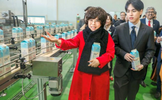 Bên trong nhà máy TH true MILK quy mô hàng đầu tại Nga mới đi vào hoạt động