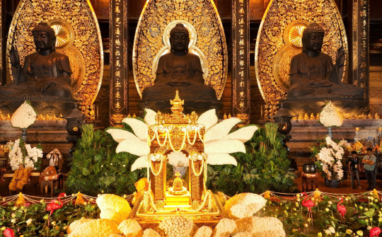 Cung rước Xá lợi Phật tại chùa Tam Chúc: Hành trình linh thiêng kết nối quá khứ và hiện tại