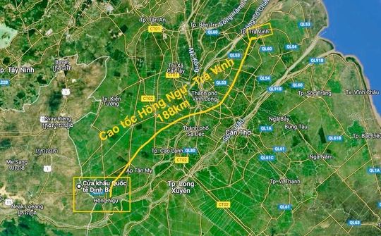 Cao tốc Dinh Bà – Cao Lãnh: Kết nối chiến lược vùng biên với trục giao thông ĐBSCL