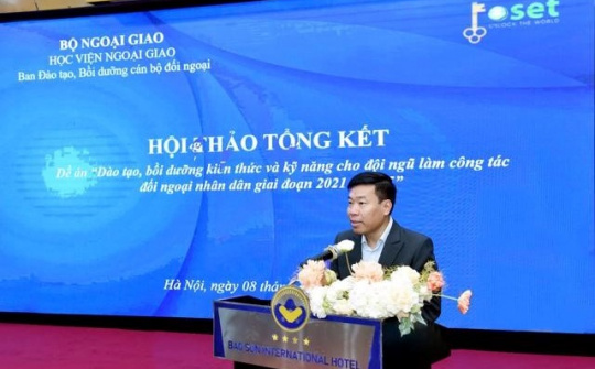 Bồi dưỡng kiến thức và kĩ năng cho đội ngũ làm công tác đối ngoại nhân dân trong hệ thống Liên Hiệp Hội Việt Nam