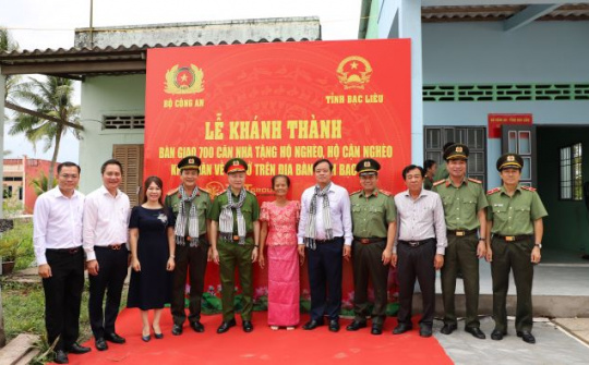 Chương trình an sinh quy mô lớn tại Bạc Liêu: 700 căn nhà tình nghĩa do T&T Group và SHB tài trợ chính thức được bàn giao