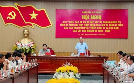 Bạc Liêu và Cà Mau phấn đấu tăng trưởng 10-10,5%/năm sau hợp nhất