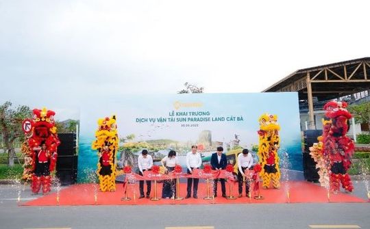 Sun Group chính thức khai trương dịch vụ vận tải Sun Paradise Land Cát Bà