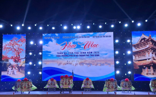 Khai mạc Tuần du lịch 2025 tỉnh Thái Bình