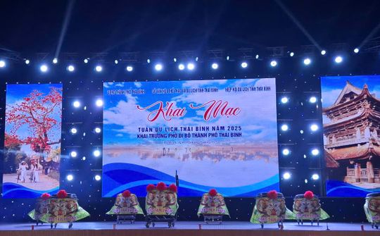 Khai mạc Tuần du lịch 2025 tỉnh Thái Bình