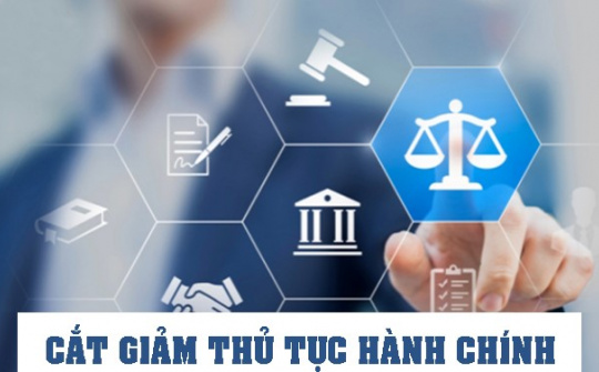 Tập trung thực hiện cắt giảm, đơn giản hóa thủ tục hành chính