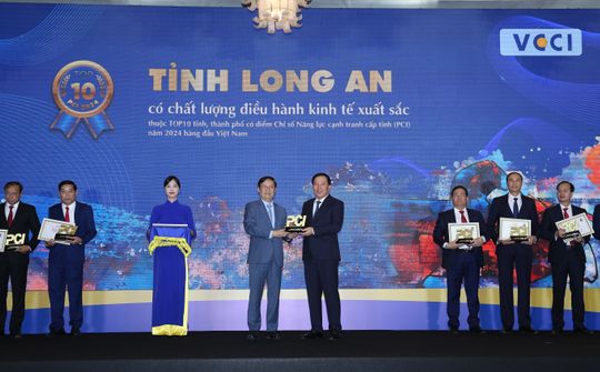 Long An vào top 3 tỉnh thành có năng lực cạnh tranh cao nhất