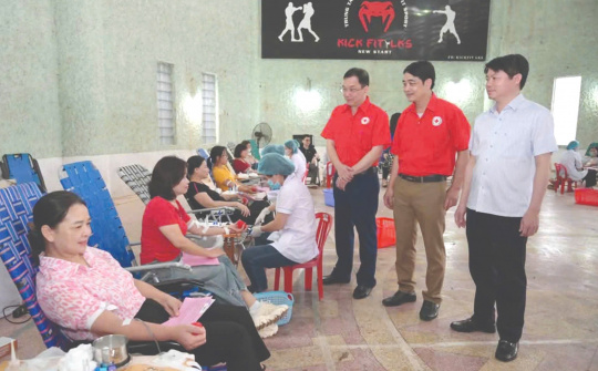 Hội Chữ thập đỏ tỉnh Ninh Bình: Lan tỏa tình người từ những giọt máu hồng đến ánh sáng sự sống