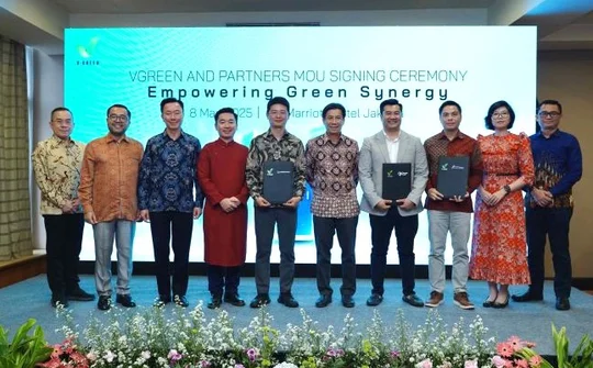 V-GREEN triển khai 63.000 cổng sạc VINFAST tại INDONESIA