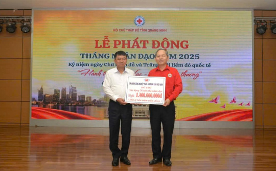 Hội Chữ thập đỏ tỉnh Quảng Ninh viết tiếp hành trình sẻ chia