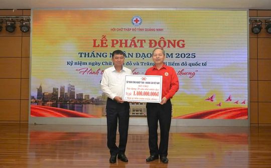 Hội Chữ thập đỏ tỉnh Quảng Ninh viết tiếp hành trình sẻ chia
