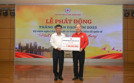 Hội Chữ thập đỏ tỉnh Quảng Ninh viết tiếp hành trình sẻ chia
