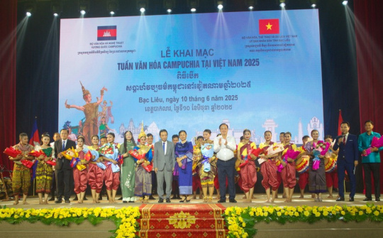 Bạc Liêu: Khai mạc 'Tuần văn hóa Campuchia' tại Việt Nam năm 2025