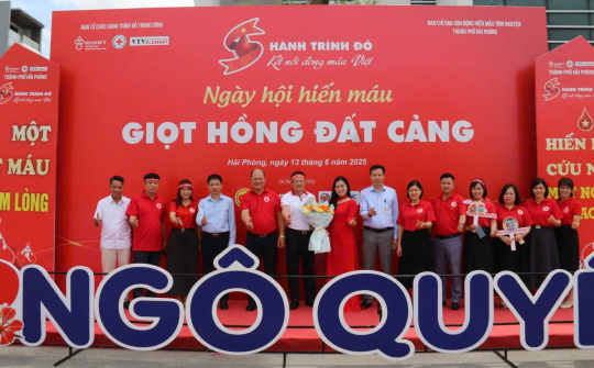 Hải Phòng lan tỏa nghĩa cử cao đẹp từ hành trình đỏ 2025: Những giọt máu hồng đất Cảng