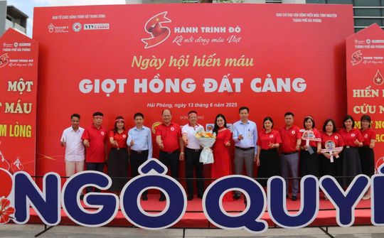 Hải Phòng lan tỏa nghĩa cử cao đẹp từ hành trình đỏ 2025: Những giọt máu hồng đất Cảng