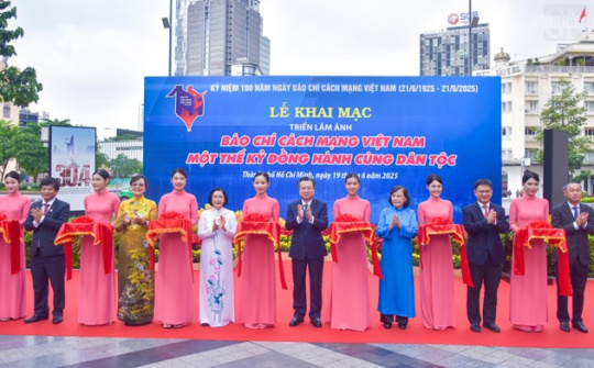 TPHCM: Khai mạc triển lãm ảnh đặc sắc “Báo chí cách mạng Việt Nam – Một thế kỷ đồng hành cùng dân tộc”