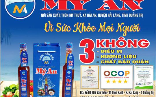 My An General Production and Trading Joint Stock Company with its 4-star OCOP-certified fish sauce product