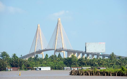 Bến Tre: Cầu Rạch Miễu 2 dự kiến thông xe vào dịp Quốc khánh 2/9