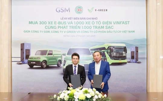 Xanh SM, V-Green và CK Việt Nam hợp tác “điện hóa giao thông” Nghệ An