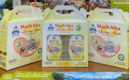 Quảng Ngãi has two five-star OCOP products