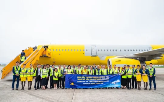 Vietravel Airlines đón máy bay Airbus A321 đầu tiên thuộc sở hữu của hãng