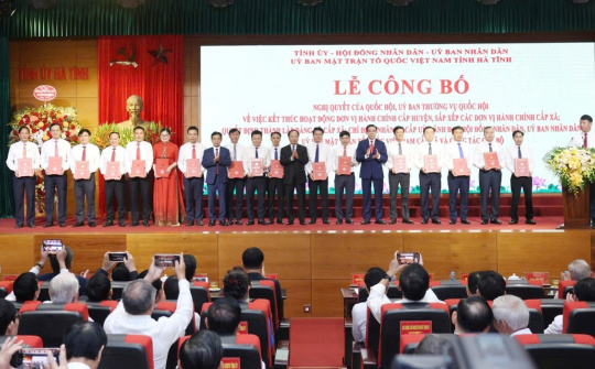 Cải cách hành chính ở Hà Tĩnh: Từ tinh gọn bộ máy đến nâng cao hiệu lực quản lý