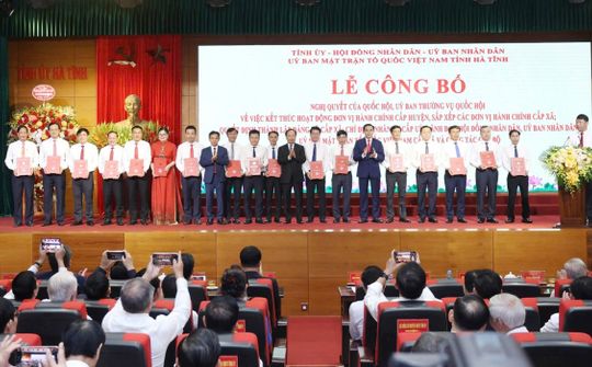 Cải cách hành chính ở Hà Tĩnh: Từ tinh gọn bộ máy đến nâng cao hiệu lực quản lý