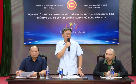 Hà Nam tổ chức Giải Ngôi sao Vũ đạo Thể thao Giải trí Cúp Life Up mở rộng năm 2025