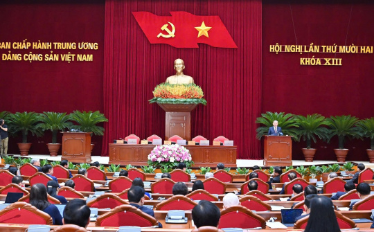 Phát biểu của Tổng Bí thư Tô Lâm tại phiên bế mạc Hội nghị Trung ương 12, khóa XIII