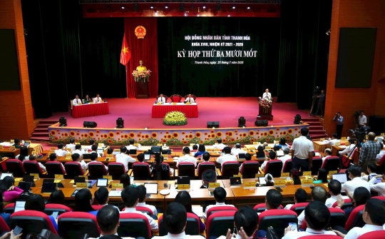 Kỳ họp thứ 31, HĐND tỉnh Thanh Hóa thông qua nhiều nghị quyết quan trọng