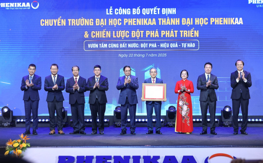 Phenikaa hướng tới tầm nhìn thuộc TOP 100 đại học châu Á