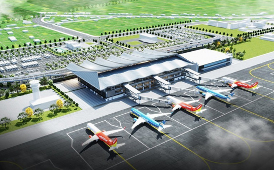 Phấn đấu hoàn thành dự án Nhà ga T2 sân bay Đồng Hới vào 30/4/2026