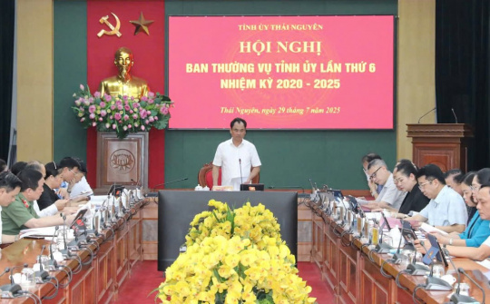 Thái Nguyên chuẩn bị Đại hội Đảng bộ, hướng tới phát triển bứt phá