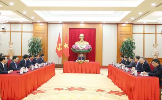Tổng Bí thư Tô Lâm điện đàm với Tổng thống Donald Trump