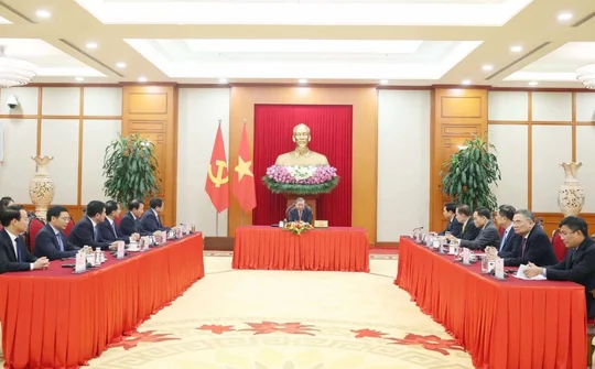 Tổng Bí thư Tô Lâm điện đàm với Tổng thống Donald Trump