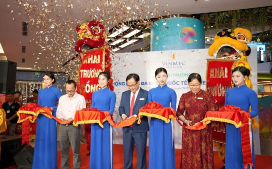 Tăng cường tiếp cận dịch vụ y tế tiên tiến: Vinmec vận hành phòng khám đa khoa quốc tế tại Vinhomes Grand Park