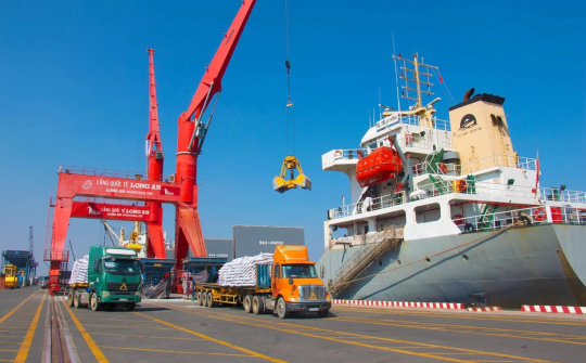 Cảng quốc tế Long An mang hệ sinh thái logistics tích hợp, hiện đại
