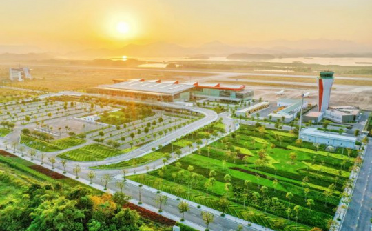 Cảng Hàng không quốc tế Vân Đồn phát huy vai trò cửa ngõ giao thông chiến lược