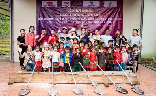 Xây ước mơ - Cùng em tới trường: Khi người trẻ viết tiếp những ước mơ vùng cao